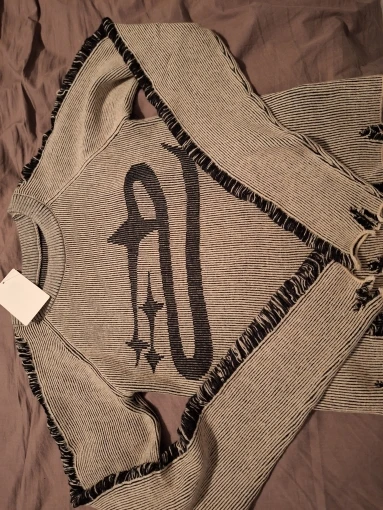 Ripped Vintage Sweater, customer photo