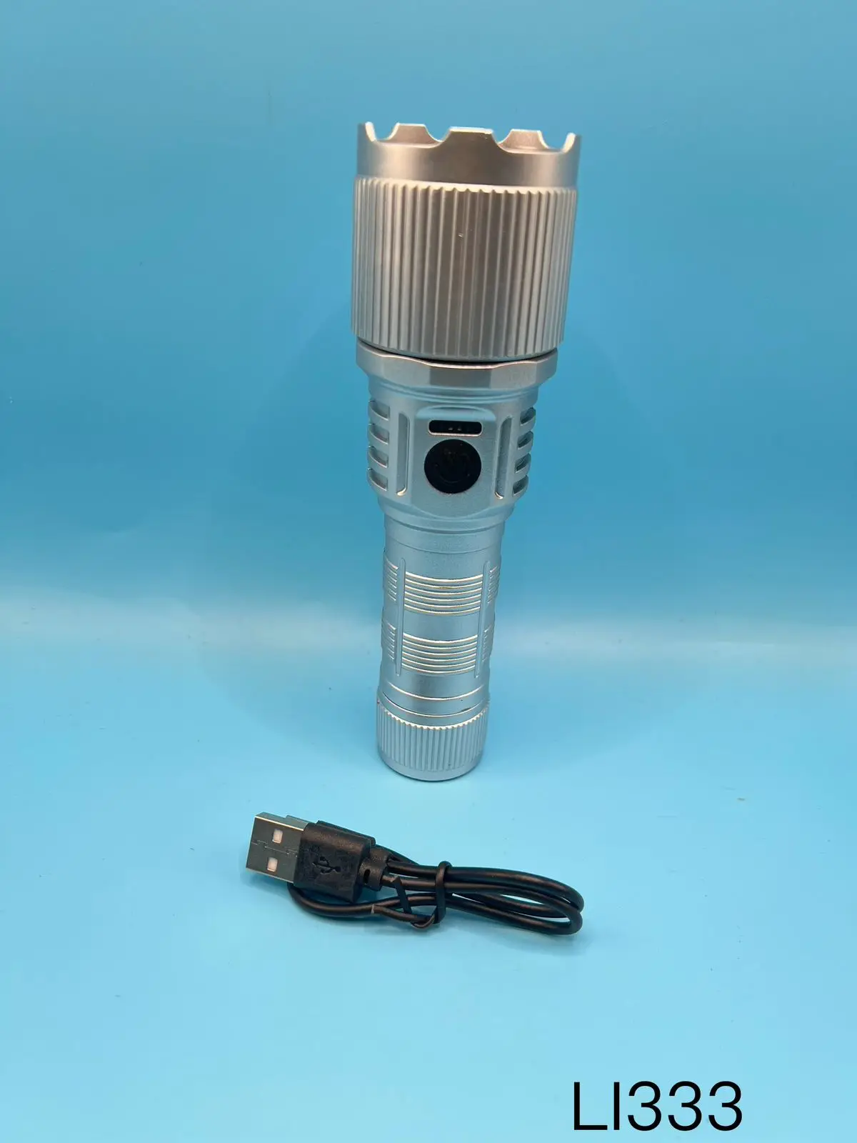 LI333 Linterna LED USB Moderna y Portátil, Fácil de Usar