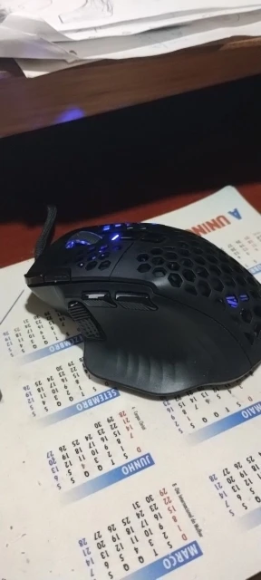 SOLAKAKA SM809 Wired RGB Gaming Mouse 22800 DPI MMO photo review
