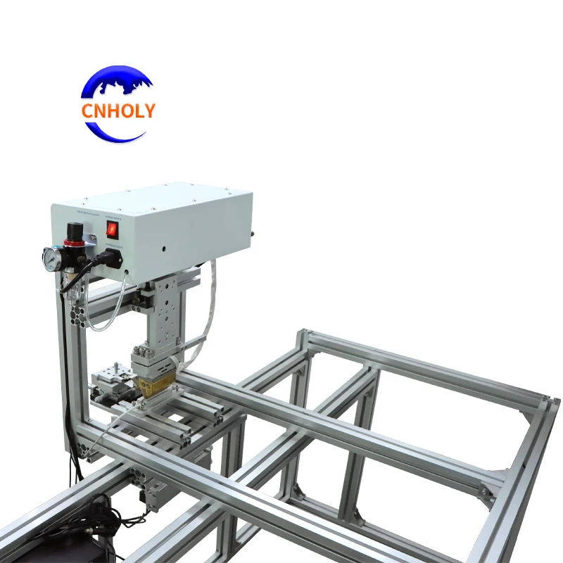 HW-TAB100 TV Bonding machine with OTS-550 Air Compressor