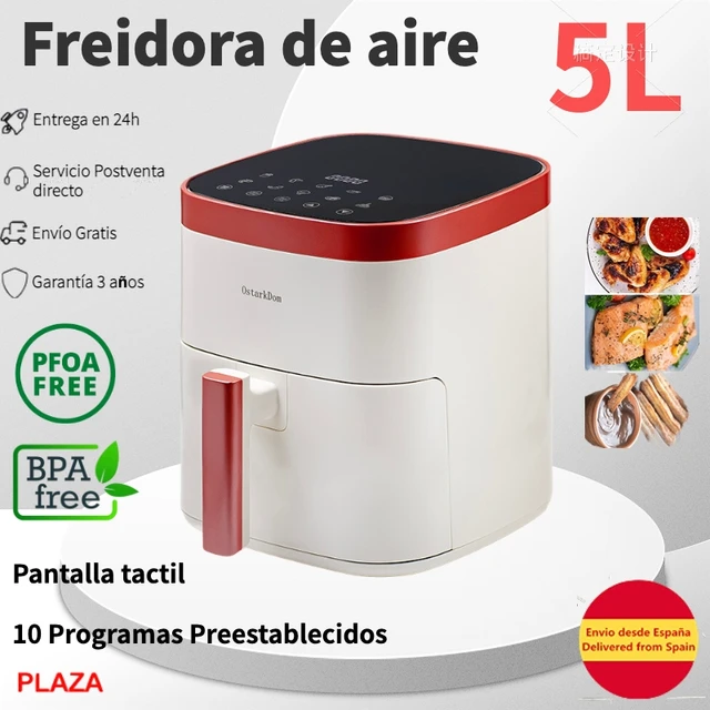 Freidora de Aire OstarkDom, Freidora de Aire sin Accept, Freidora, Air  Fryer, 5L Capacidad, 10 Recets, Temperature Regulable ha - AliExpress