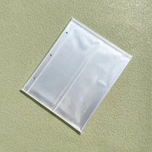  10pcs/Pack A5 Binder Sleeves 1/2/4/6 Pockets 3 Holes Clear 4x6 10x15 Photo Album Refill Page Photocard Postcard Sleeves PVC Free 