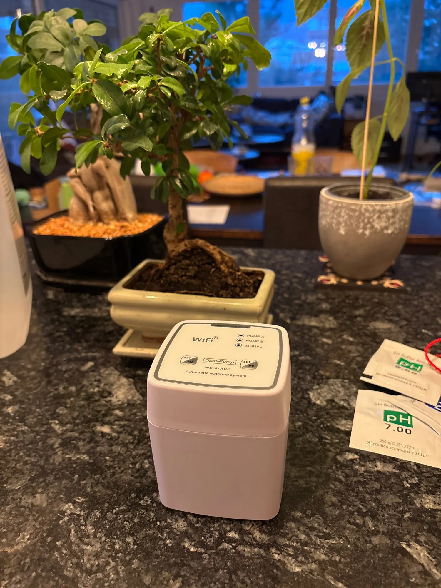 WIFI Intelligent Watering Device Double Pump Timed Automatic Drip Irrigation System Remote APP Controller for Garden Terrace photo review