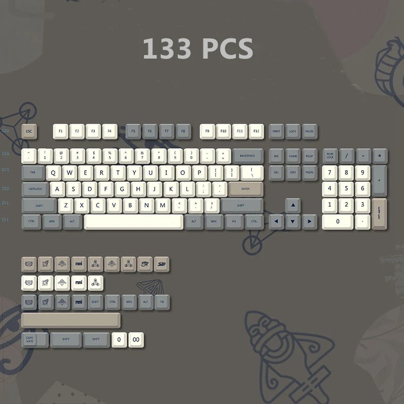 133 Key Revelation Hm Xda Keyboard Keycap Pbt Mx Switch Mechanical 133-key-revelation-hm-xda-keyboard-keycap-pbt-mx-switch-mechanical