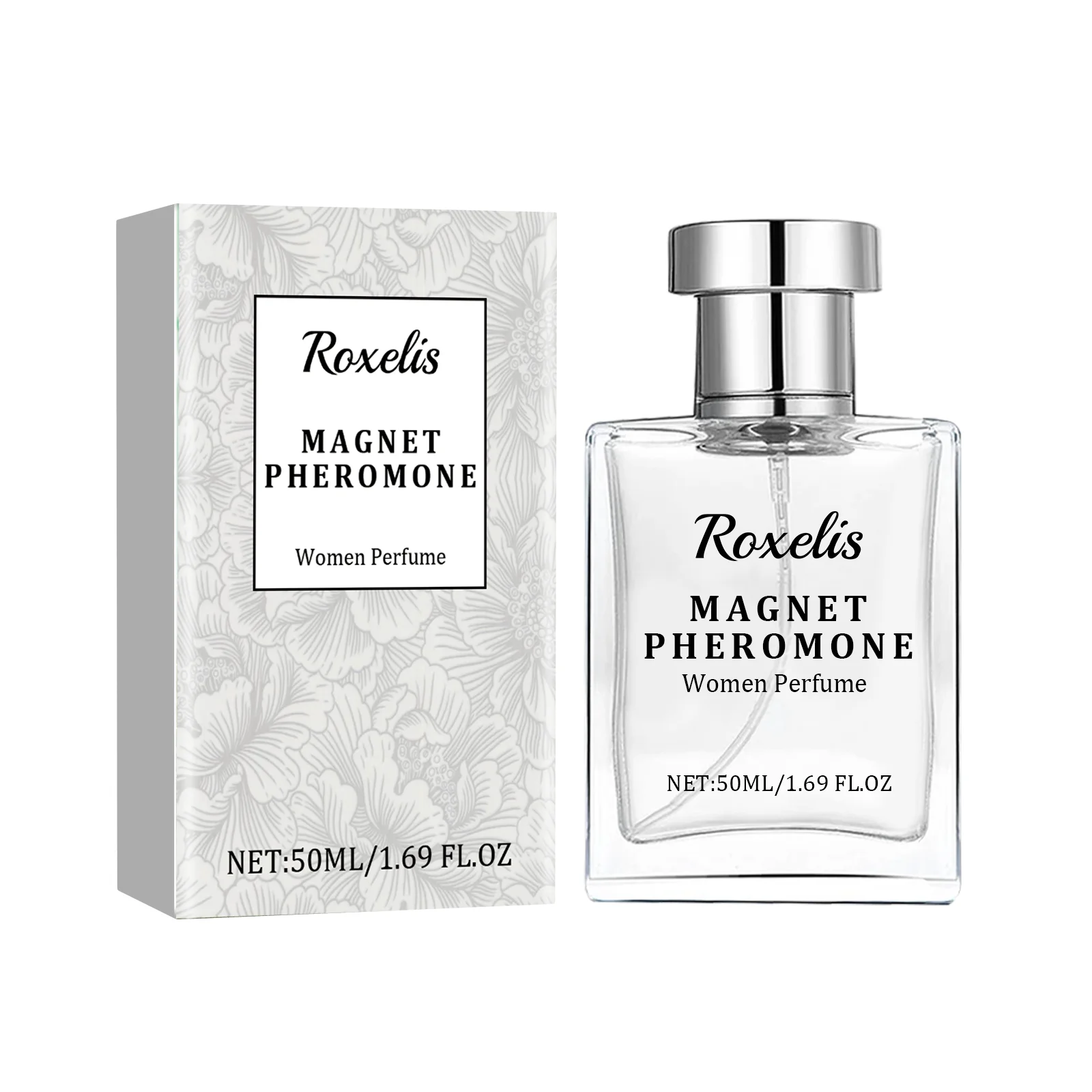 Roxelis 50ml Profumo ai feromoni magnetico per uomo e donna, fragranza a lunga durata, atmosfera affascinante per appuntamenti, regalo di coppia, profumo glamour_voghion.com