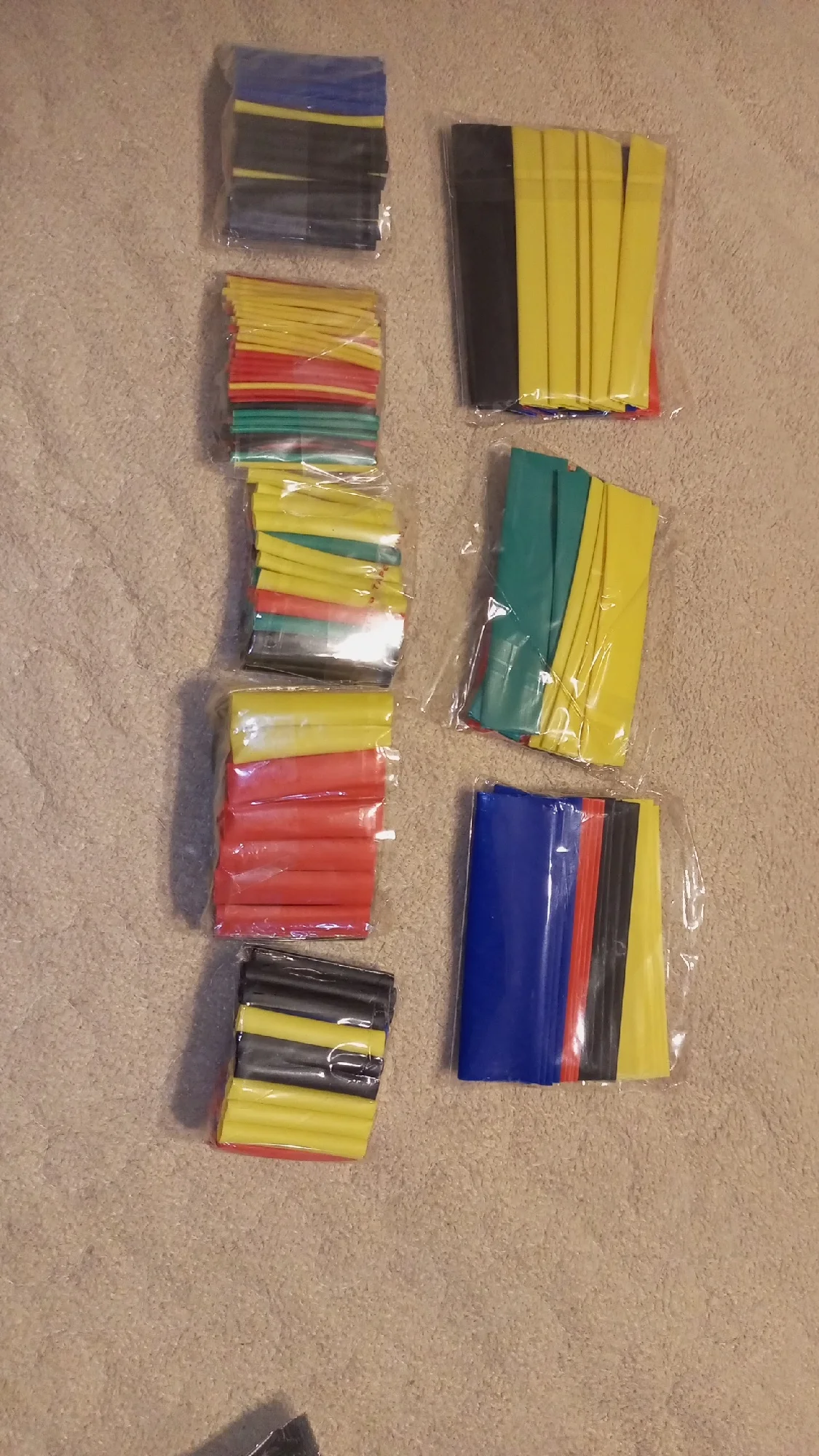 127-780pcs Heat-shrink Tubing Thermoresistant Tube Heat Shrink Wrapping Kit Electrical Connection Wire Cable Insulation Sleeving photo review
