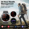 【 Amoled 】Gps Smart Watches，Karchilor 2025 Bluetooth Call Watch, Men'S 1.43 Hd Screen, Women'S Ip68 Waterproof Sports Fitness 5