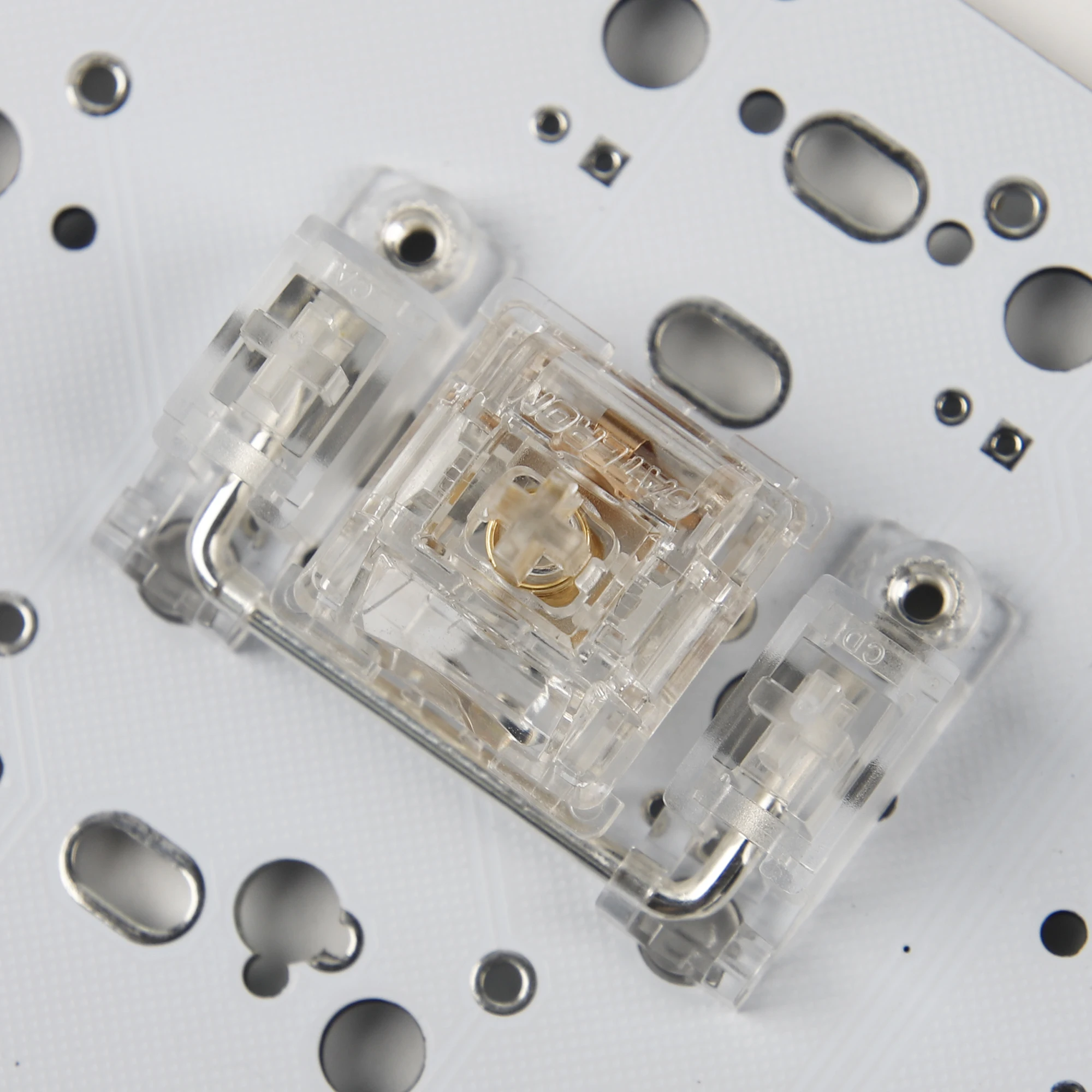 Gateron v2 pc Estabilizadores Transparentes Pcb Mount Parafuso no Estabilizador sem Fio Caindo para mx Teclado Mecânico Pcb