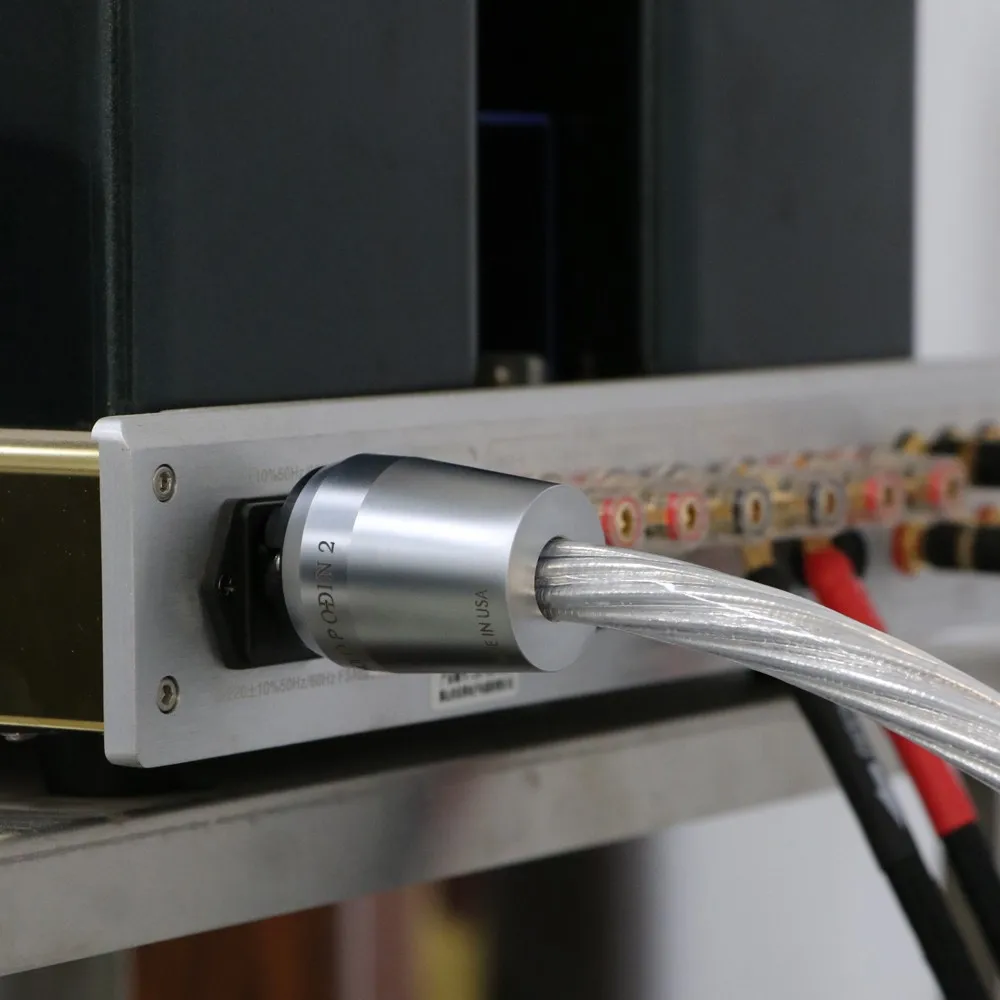 Фото HI-End Hifi Nordost Odin 2 шнур питания переменного тока D538, 7-жильный посеребренный 14AWG с позолоченными вилками Европейского/американского стандарта 20 А, Аудиокабели питания №5