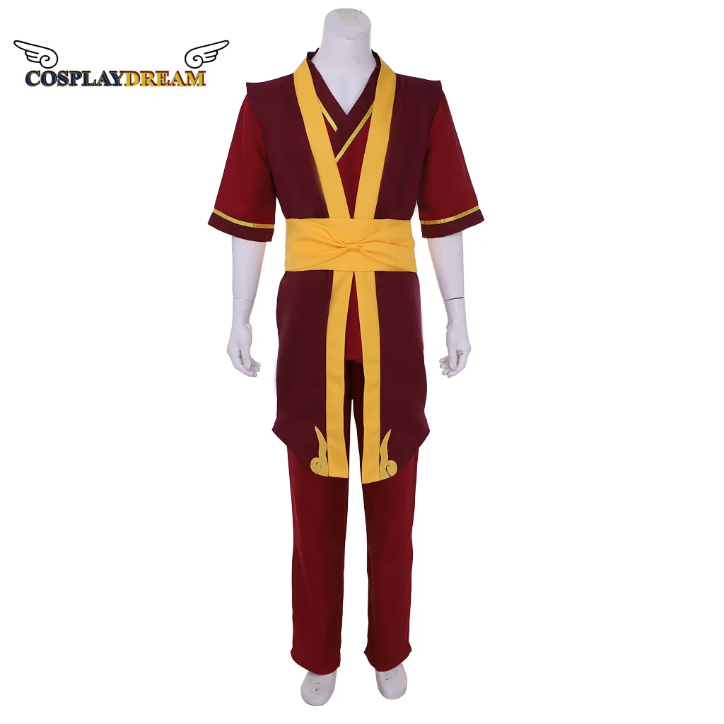 

Avatar The Last Airbender Prince Zuko Cosplay Costume Anime King's Prince Uniform Zuko Cosplay Halloween Carnival Party