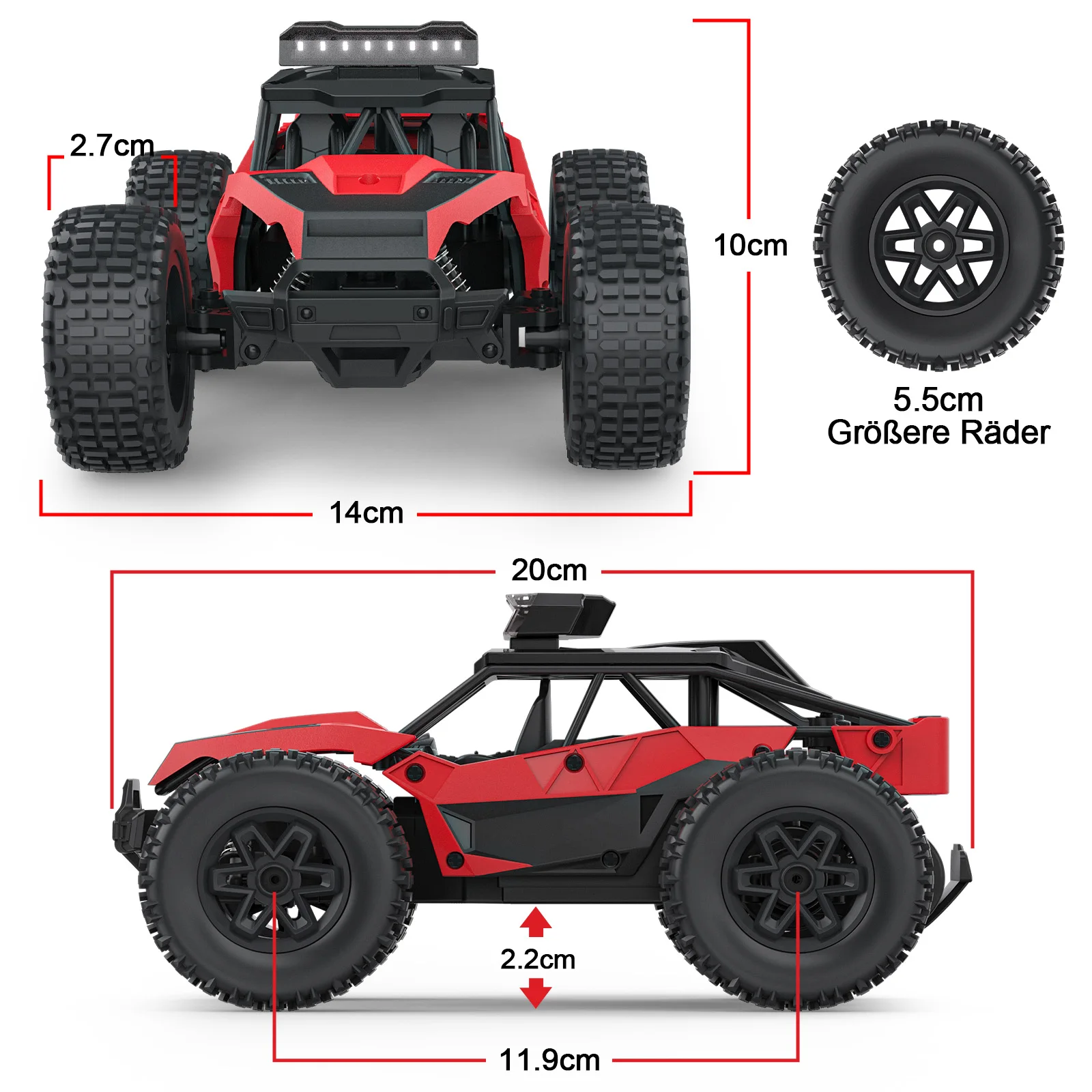 Voiture Telecommandé Tout Terrain Jouet Enfant Rapide Voiture Télécommandée  de Course Circuit Rechargeable RC Crawler Cars Radiocommandée Jeux  Extérieur Intérieur Jeu Cadeau Garçons Filles 3-12 Ans - AliExpress