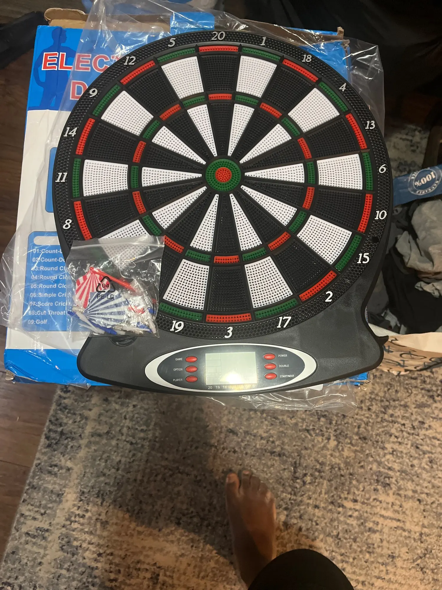 Jeu de Fléchettes Electronique Professionnel - LCD - Phil photo review