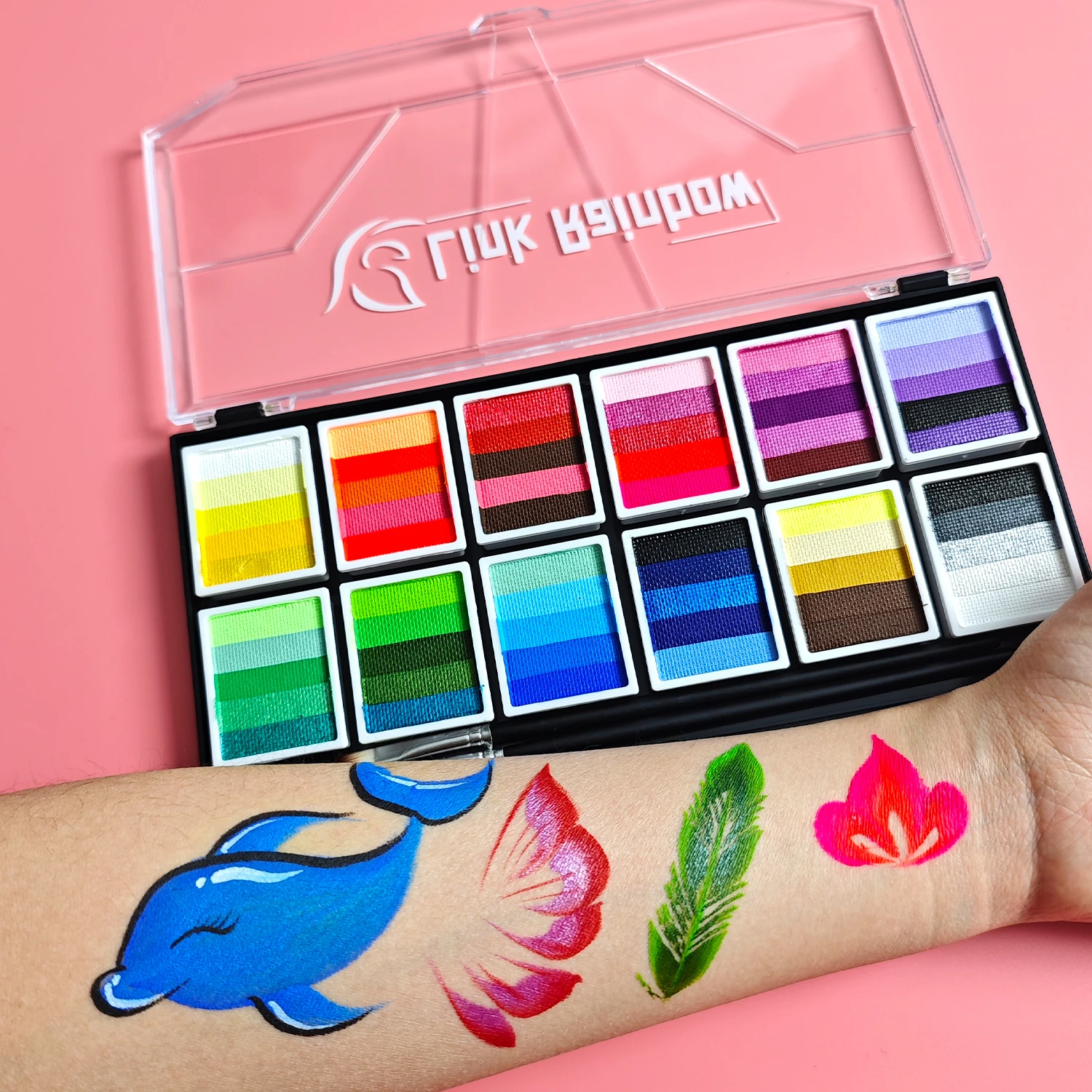 Professional children's face painting pigment water-based face painting kit body art stage makeup 3