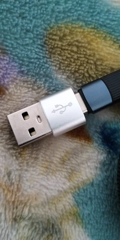 USB To Type C OTG Adapter For iPhone 11 12 13 14 Pro Max Accessories Type-c Female To USB Male Converter For Apple iPad Samsung photo review