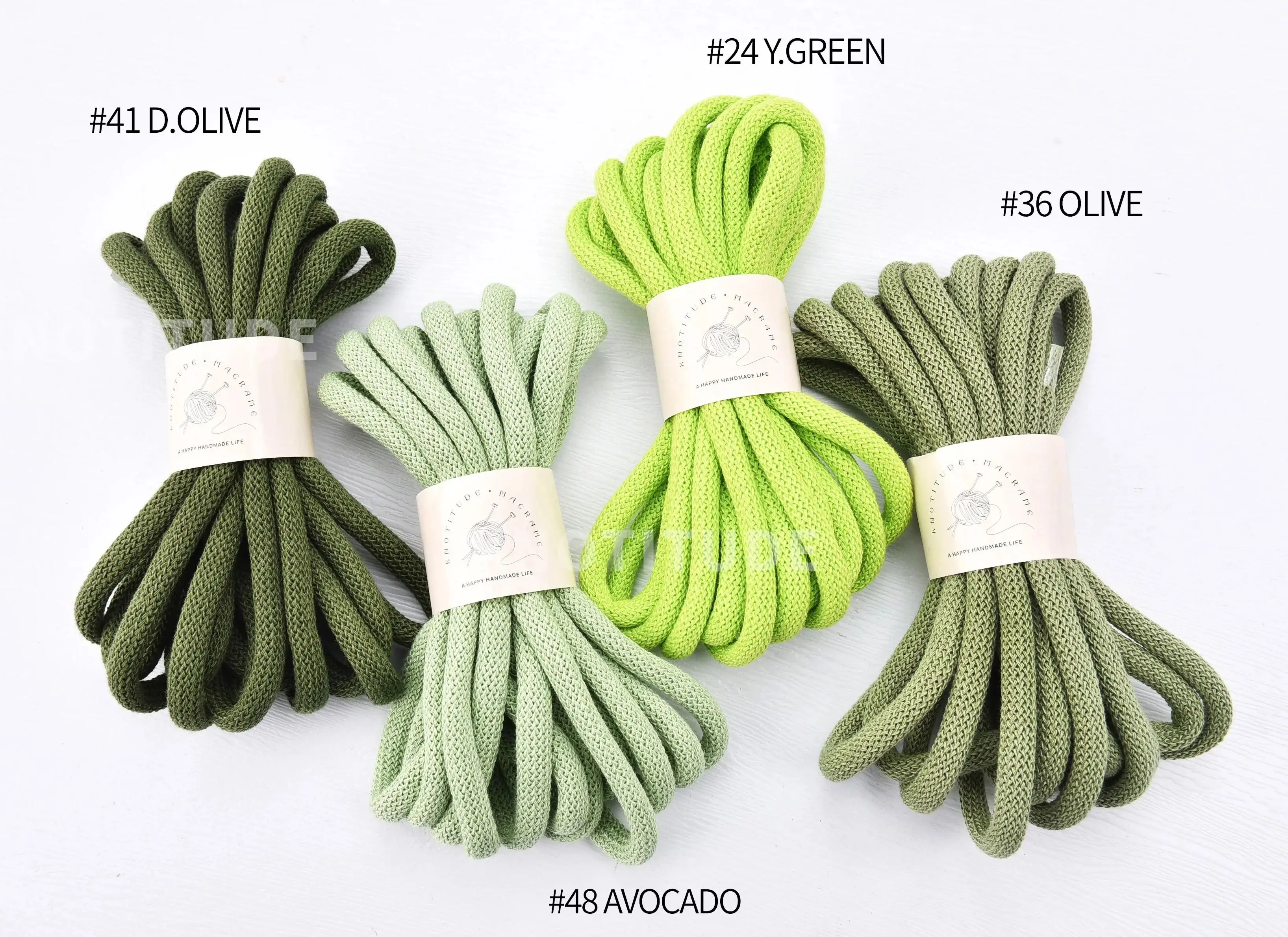 Macrame String Chunky Braided Cord 9mm x 5M Air Cotton Cord Pure Cotton cord Macrame Braid Knitting & Crochet DIY Small Bundle