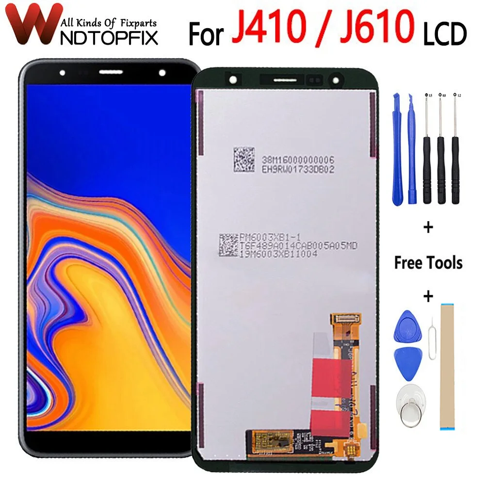 

6.0'' For Samsung Galaxy J410 J6 Plus 2018 J610 SM-J610F J610FN LCD Screen Replacement For Samsung J4 Plus SM-J415F LCD Screen