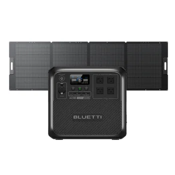 【US PLUG】BLUETTI AC180 Solar Portable Power Station | 1,800W 1,152Wh, Solar Generator for Camping, Off-grid, Power Outage 5