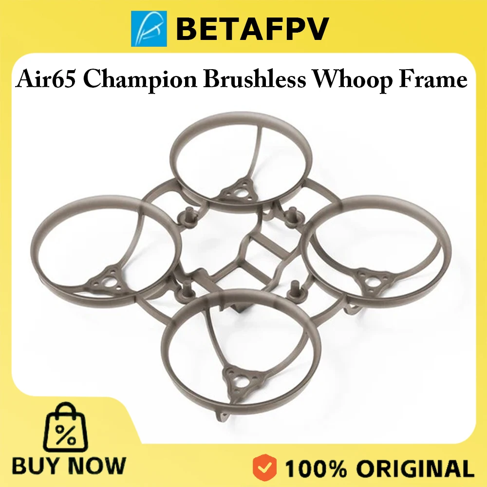 Châssis Drone FPV 65mm Air65 Champion 2.20g Transparent Gris/Rose