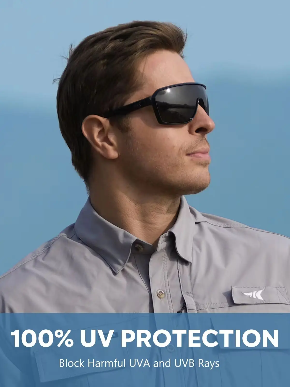 KastKing Gunnison/Seneca/ Skidaway Polarized Sport Sunglasses for Men and Women for Baseball Fishing Cycling UV Protection
