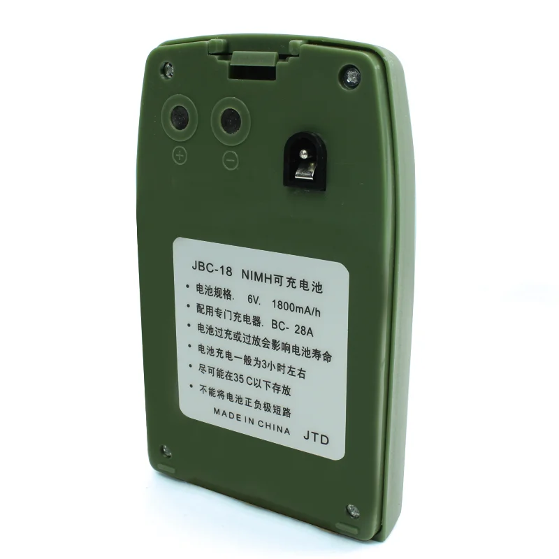 

JBC-18 батарея 6V 1800mAh Ni-MH батарея