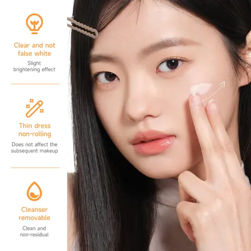 Primer And Protective Cream, Contouring And Brightening Skin Tone, Waterproof And Sweat-Proof, Oil-Control And Nourishing - Image 2