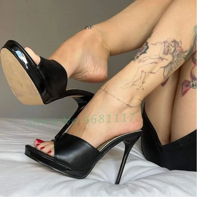 Stiletto Heel Pointed Court Shoes