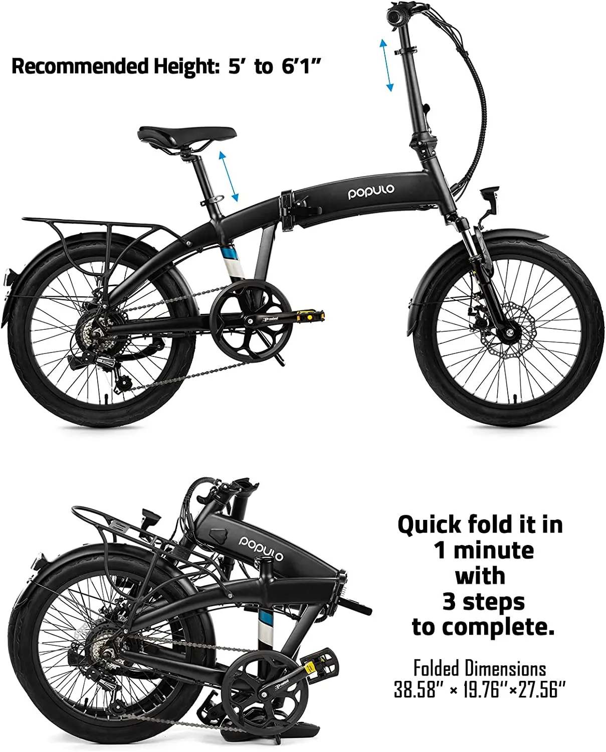 Electric Folding Bike With Xofo Motor 250W China Electric, 56 OFF