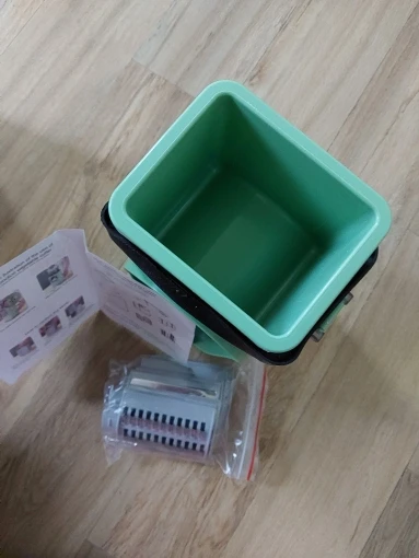 Swift Slice 3-in-1: Manual Rotary Cheese Grater & Vegetable Slicer photo review