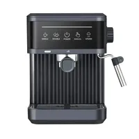 Machine à café expresso italienne électrique 20 bars semi-automatique professionnelle machine à expresso Cappuccino cafetière mousseur de lait 6
