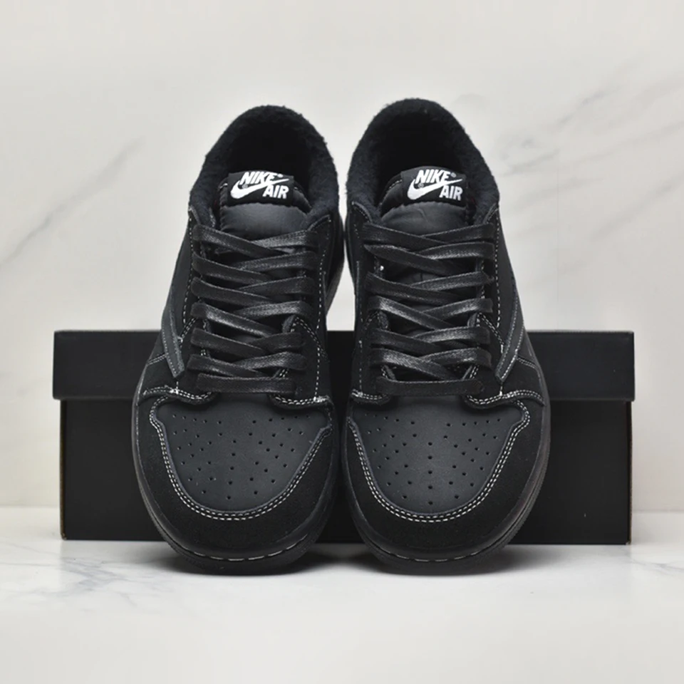 Nike Jordan 1 Low x Travis Scott Black Phantom - AliExpress