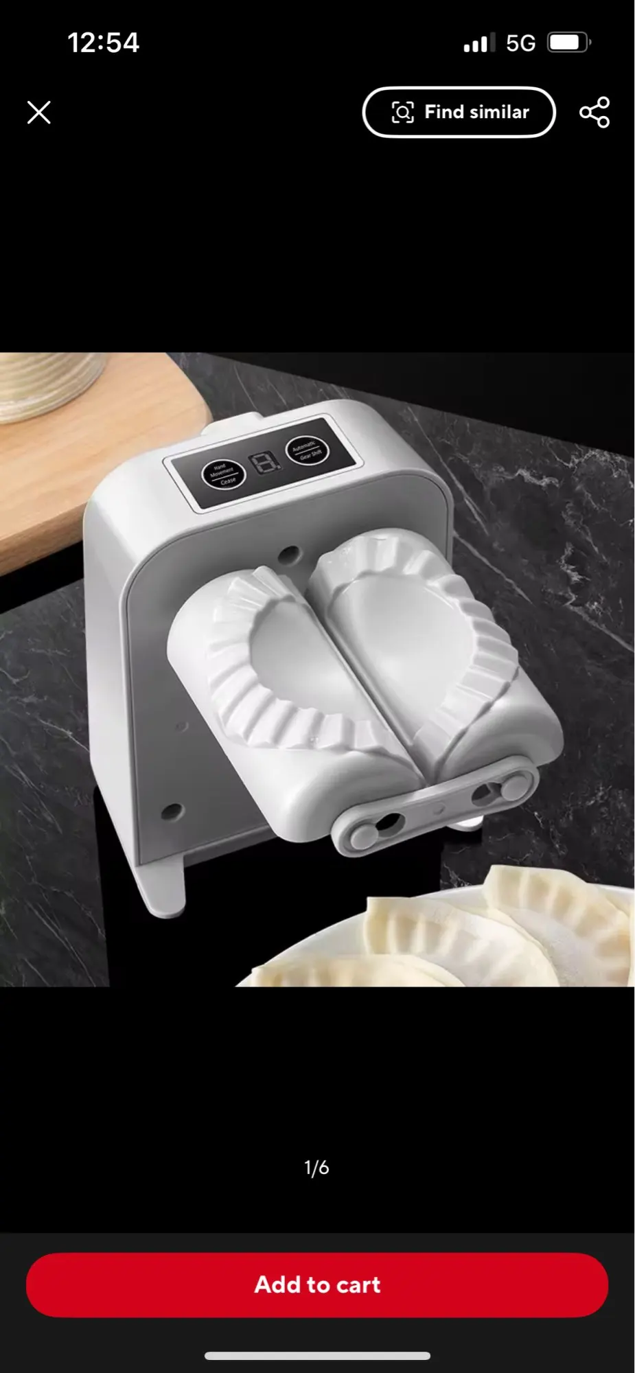 Louttary Automatic Dumpling Mold Electric Dumplings Machine