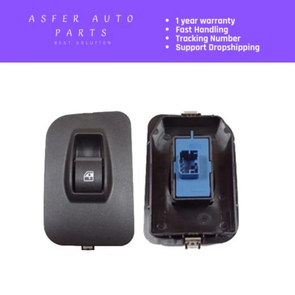 Finestra Aperta Pulsante Anteriore Destro 4 Pin Singolo Blu Per Renault Per Fiat Fiorino/Ducat O Iii/Doblo Iii/Boxer Iii/Jumper Iii 735461282