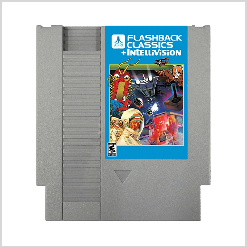 Cartuccia Di Gioco Izi Flashback 21 + Intellvision 25 46 In 1 Per Console Per Videogiochi Nes