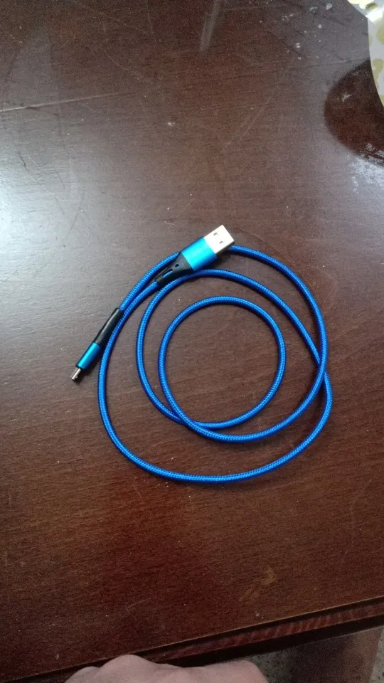 USLION 3A Micro USB Cable Fast Charging for Samsung Xiaomi Huawei Realme OPPO Android Mobile Phone USB Data Wire Cord 0.5/1/2/3M photo review