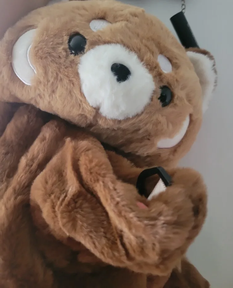 Red Panda Plush Backpack photo review