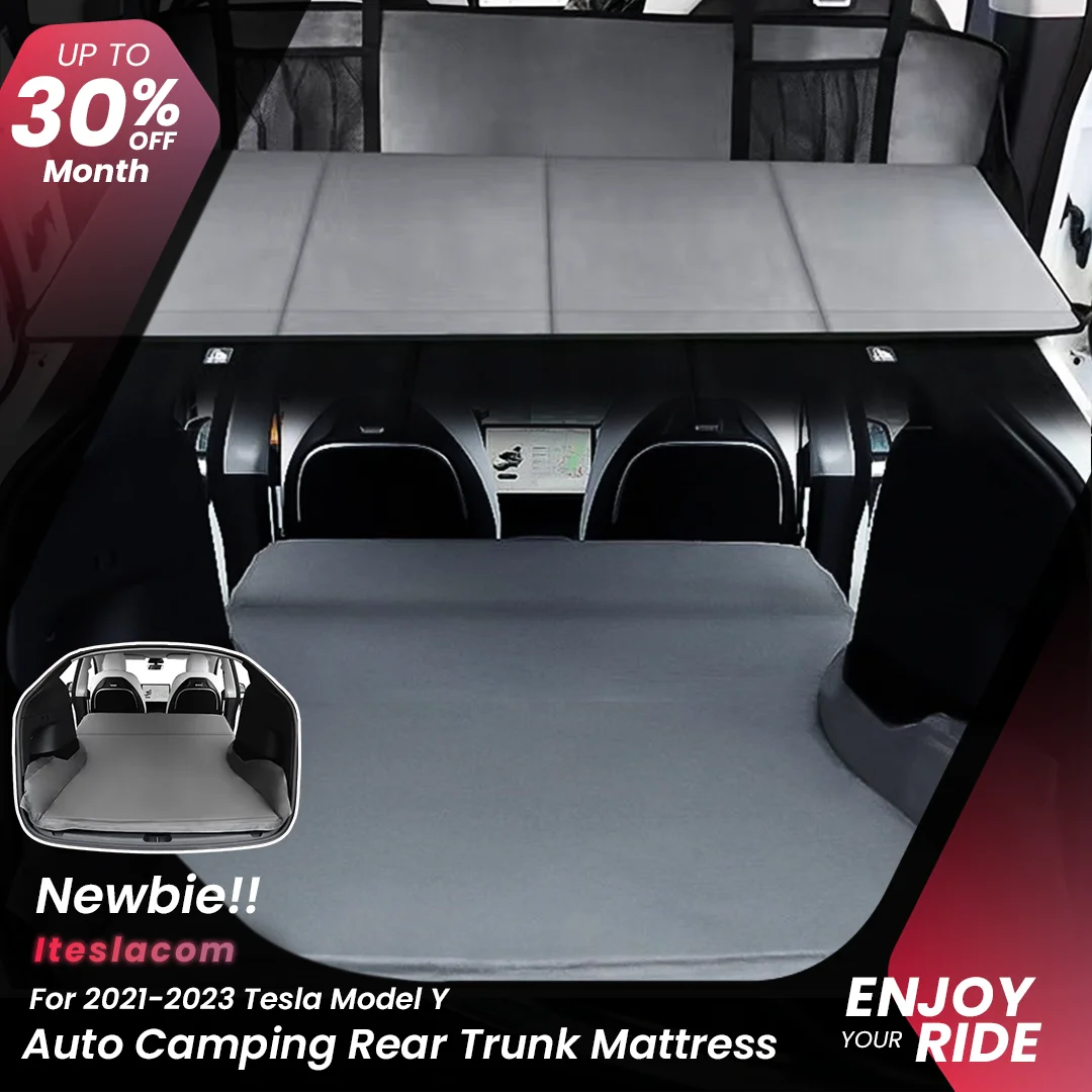 

2023 Model Y Car Air Mattress Bed For Tesla Model Y 2021-2023 Camping Travel Hiking Trip Portable Trunk Memory Mattress