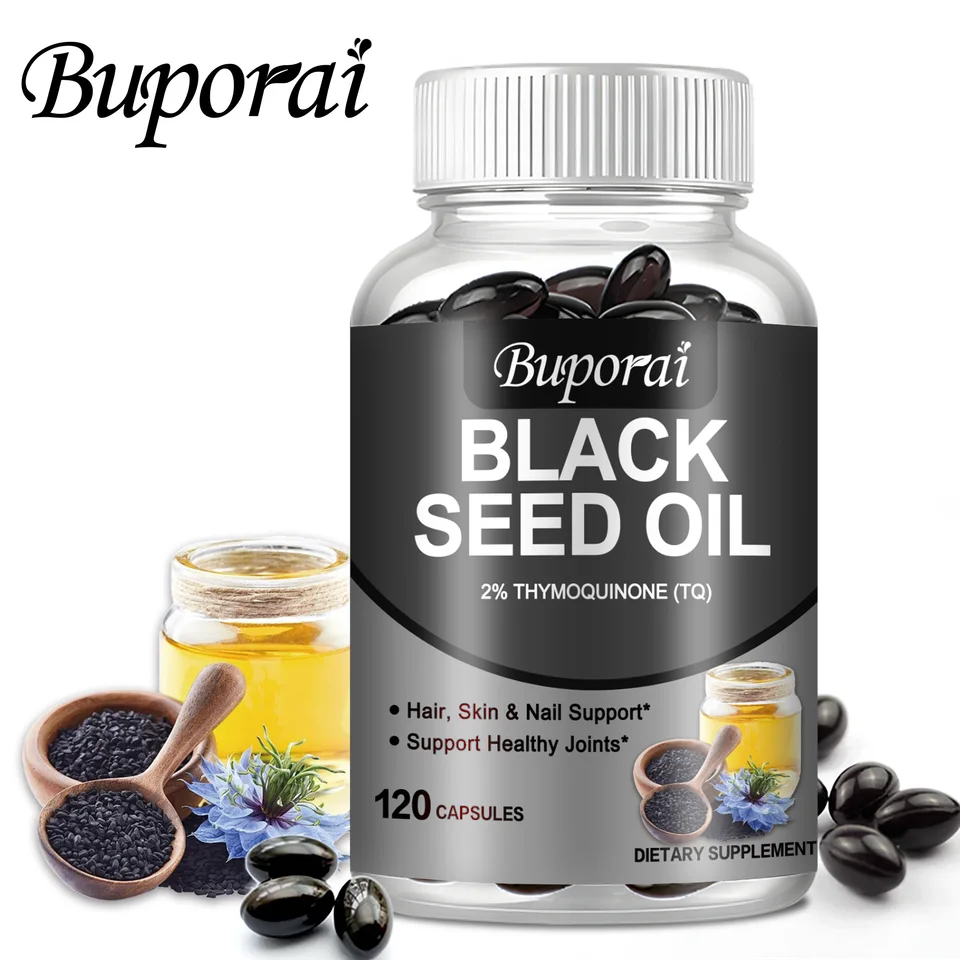 Black Seed Oil Capsules for Health and Beauty