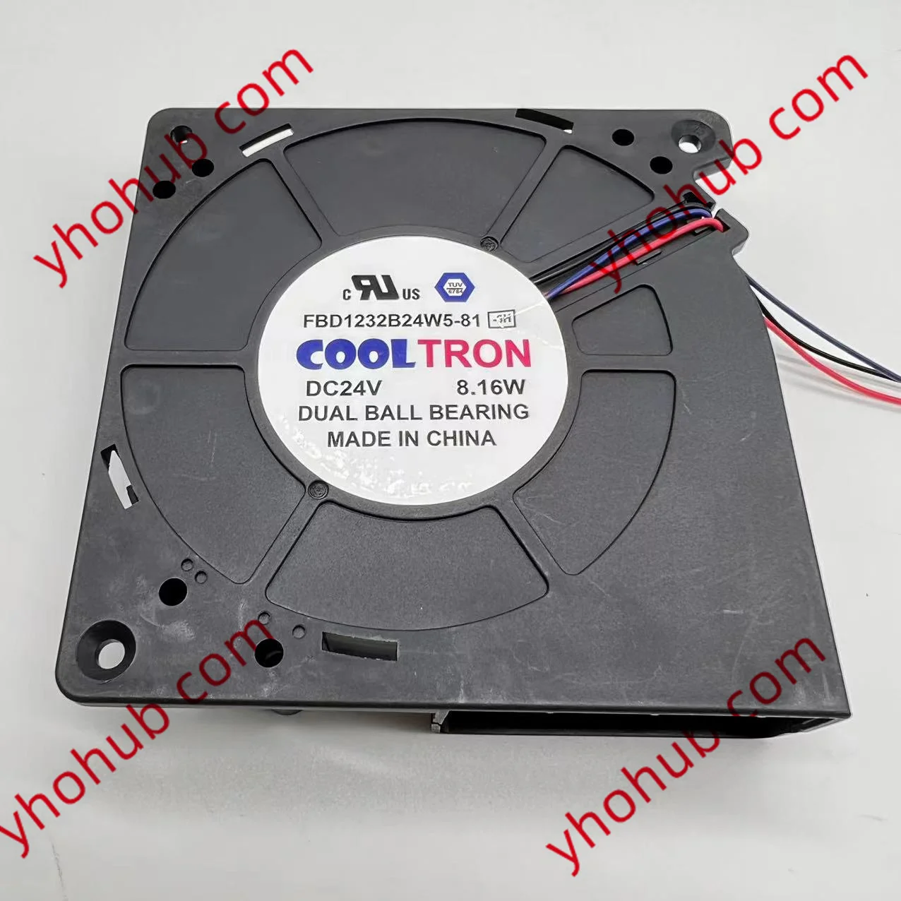 

COOLTRON FBD1232B24W5-81 3H DC 24V 8.16A 120x120x32 мм 3-проводной Вентилятор охлаждения сервера