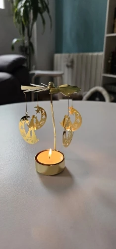 Metal Hot Rotating Candle Holder photo review