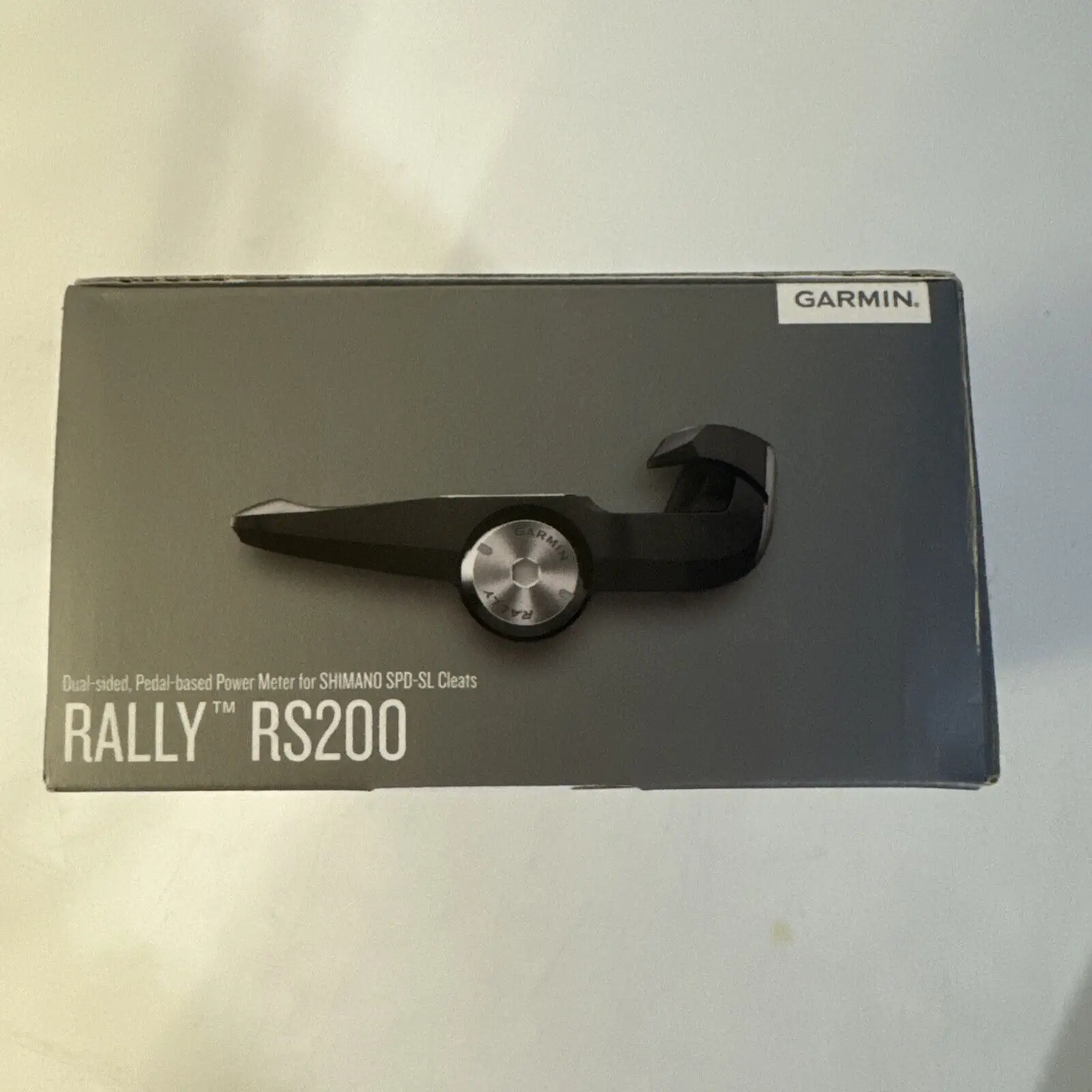 GARMIN RALLY RS200 中古 Garmin Rally RS200 Power Meter Pedal - Black for sale online