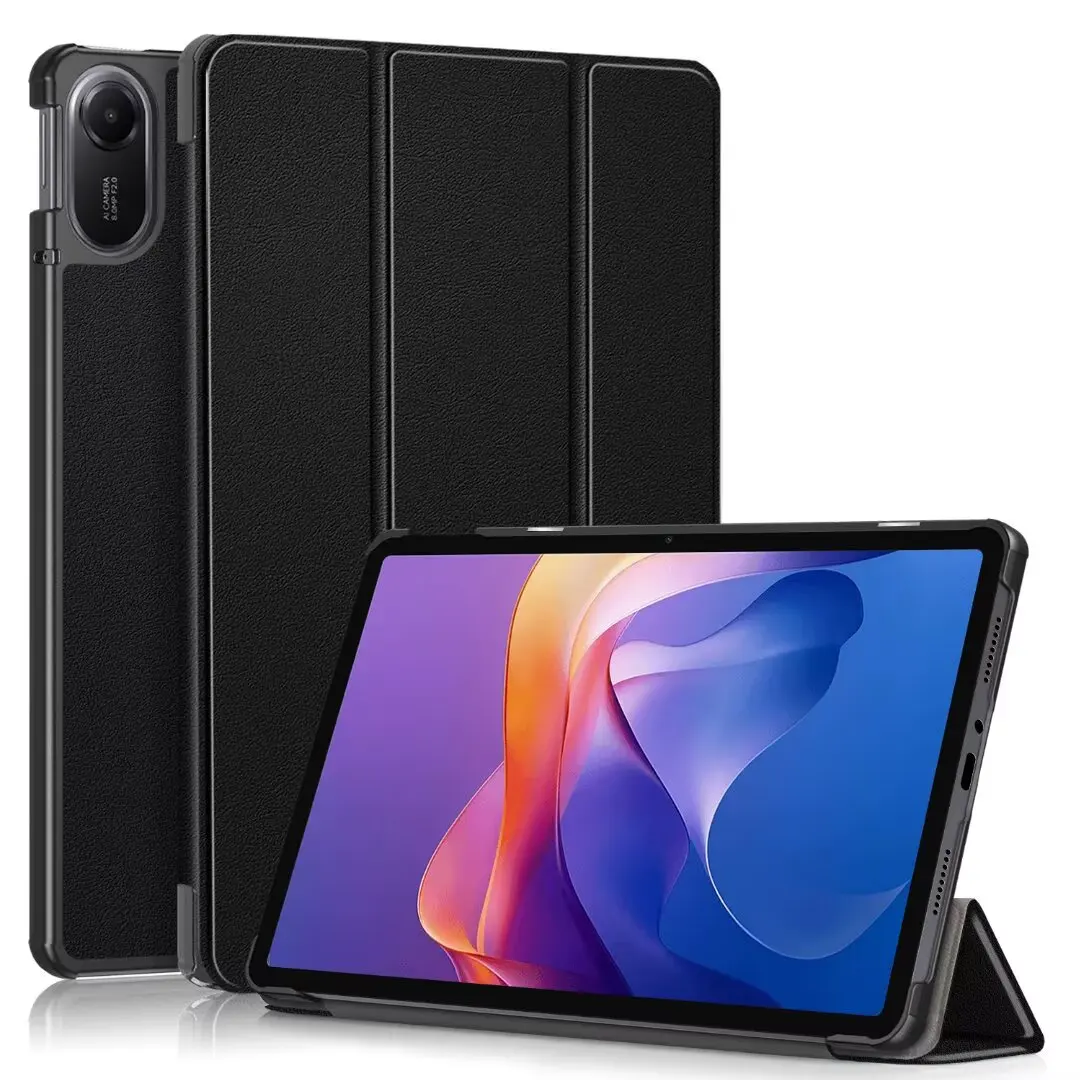 Premium Shockproof PU Leather Tablet Case with Kickstand Function