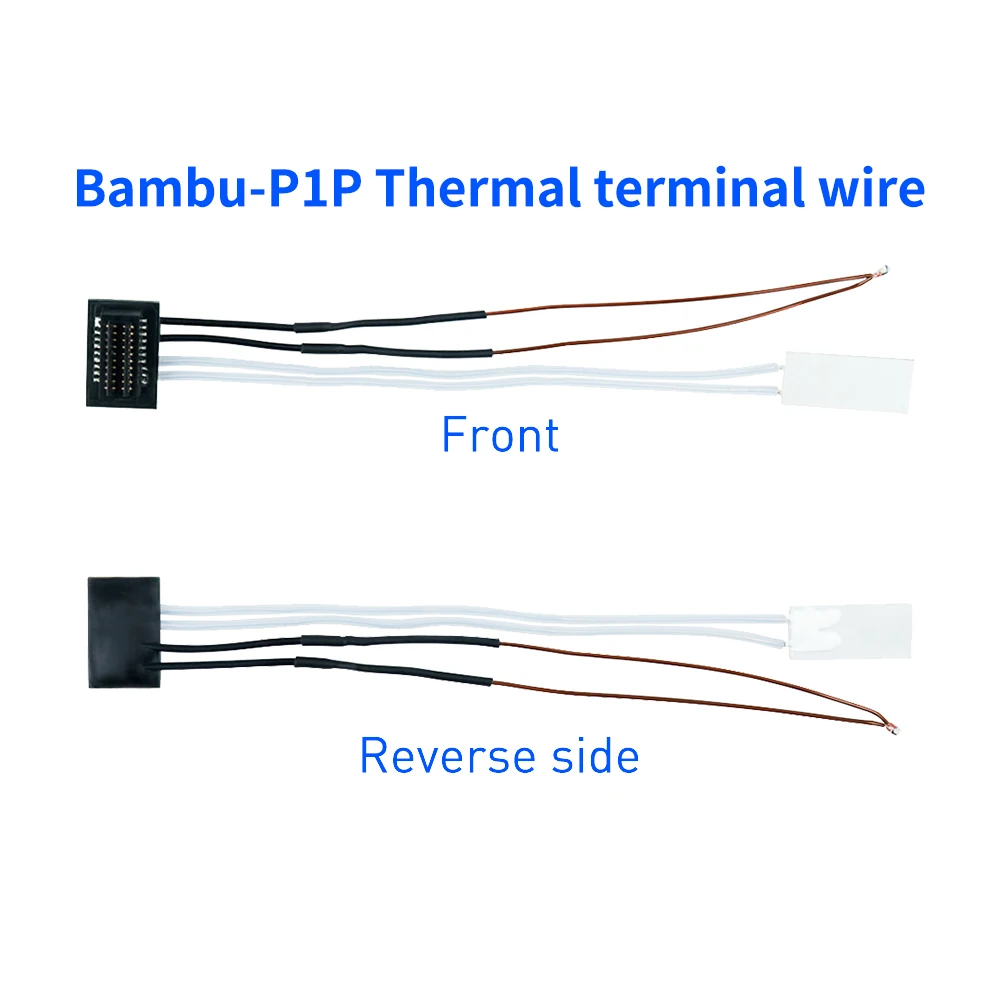 

For Bambu Lab P1P P1S Thermistor Hotend 24V 48W Ceramic Cartridge Heater 300°C Heating Tube