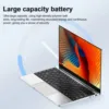14" Business Laptop Intel N3700 16GB RAM384GB Storage Ultra thin body Gaming laptops Windows 11 pc gaming  256GB/512GB/1TBsilver 1