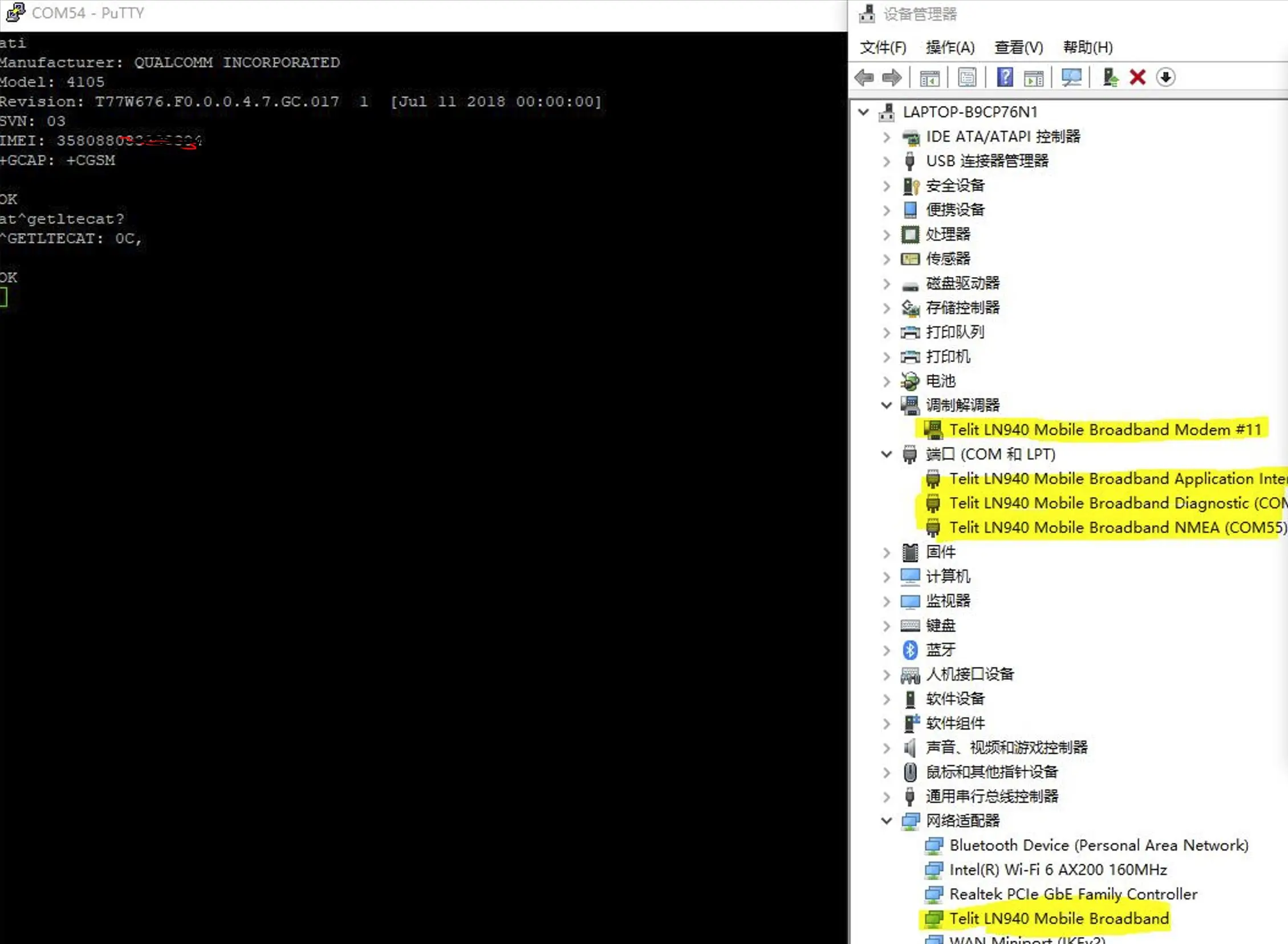 Telit LN940 lte猫-12 M.2 T77W676 - AliExpress 509