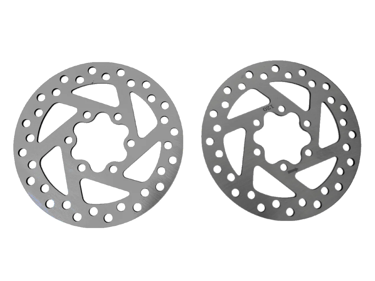 Disco freno a 6 fori da 120 mm resistente all'usura per scooter elettrici JOYOR S5/S8-S/S10-S, accessori per scooter elettrici - immagine 6