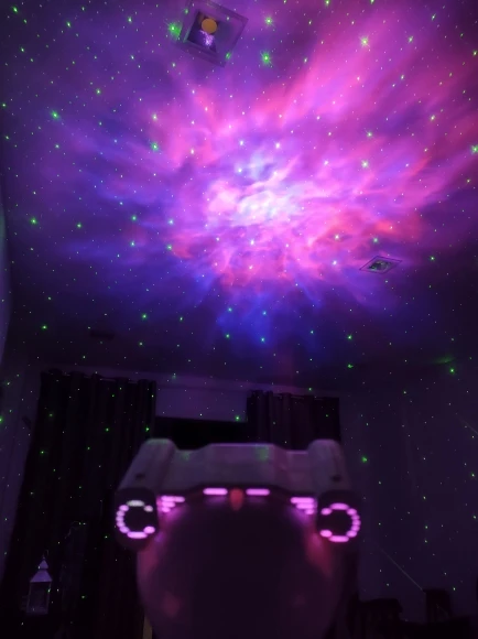 Galaxy Star Projector photo review