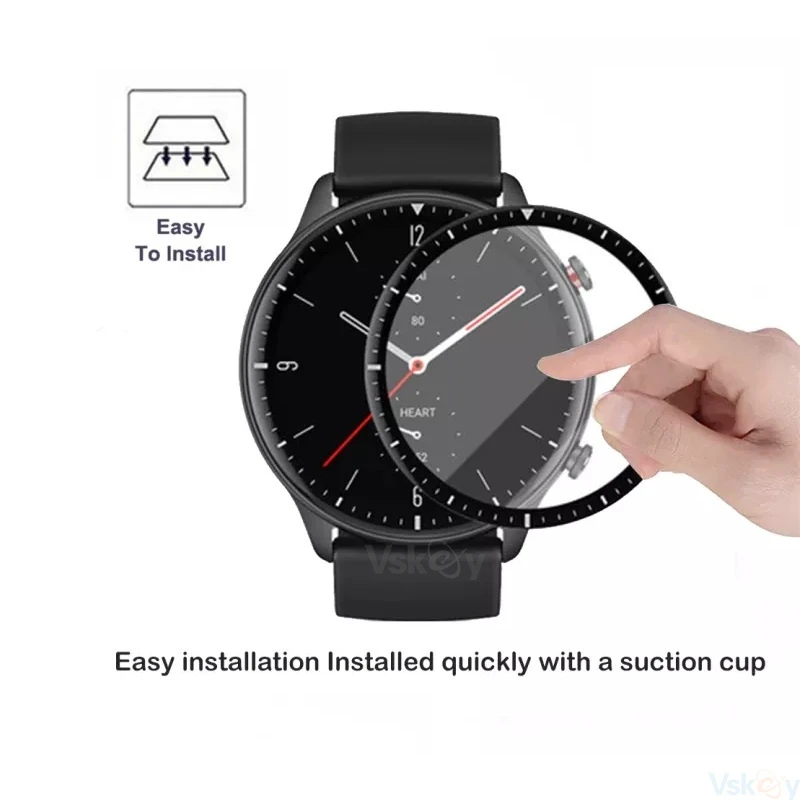 2PCS 5PCS 3D Ʈ Ʈ ġ ȭ ȣ Amazfit GTR 3 Pro ü Ŀ ȣ ʸ Amazfit GTR2 2E eSIM