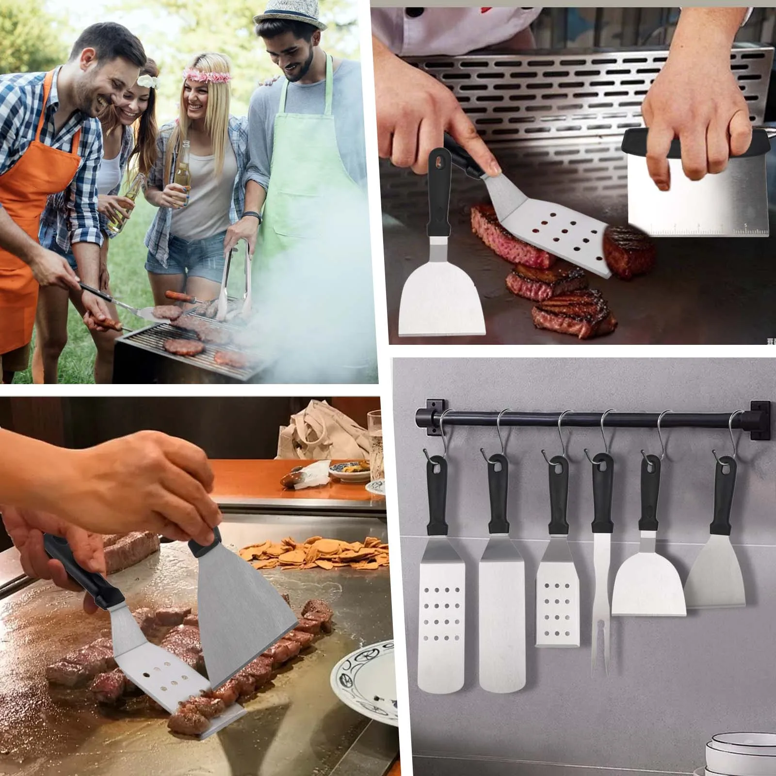 Grillityökalusarjan asettelu