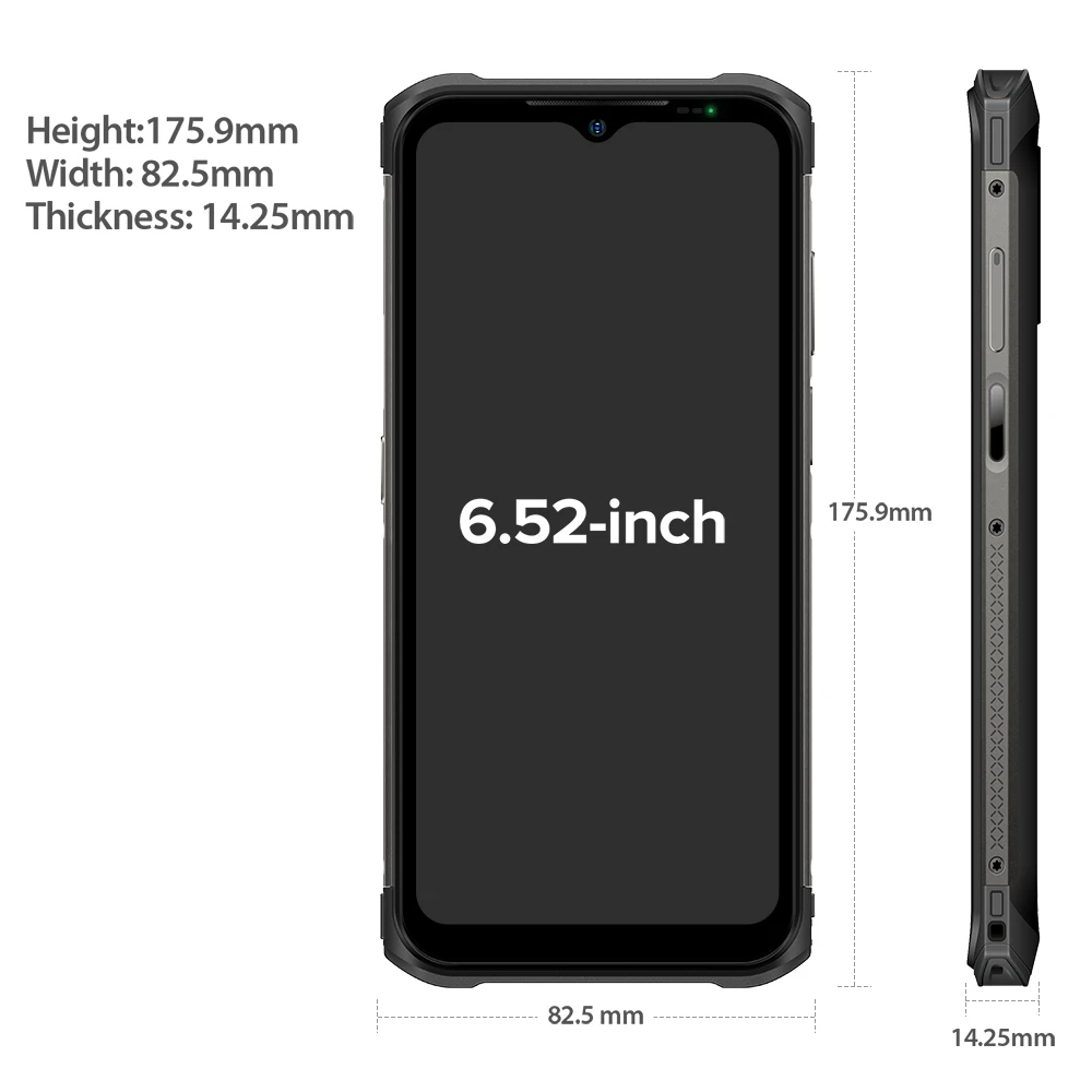 Ulefone Armor 12S Android 12 8GB+128GB  Rugged Smartphone Helio G99 4G Mobile Phones 50MP 5180mAh Waterproof global version