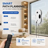 Robot de nettoyage de vitres électrique 5600Pa, automatique et télécommandé, aspirateur pour le lavage des vitres, robot de nettoyage de vitres pour appareils ménagers 4